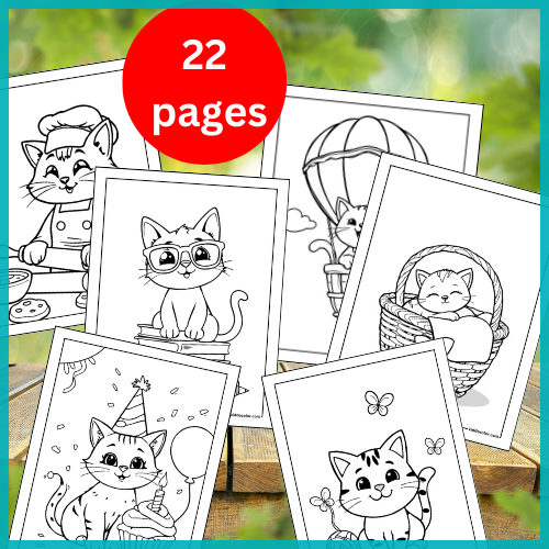 cat coloring pages