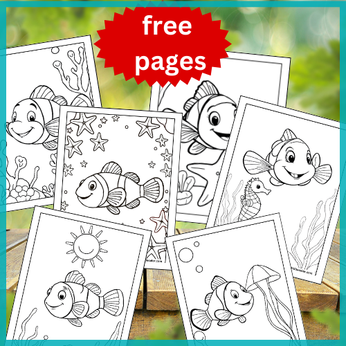 Clownfish Coloring Pages